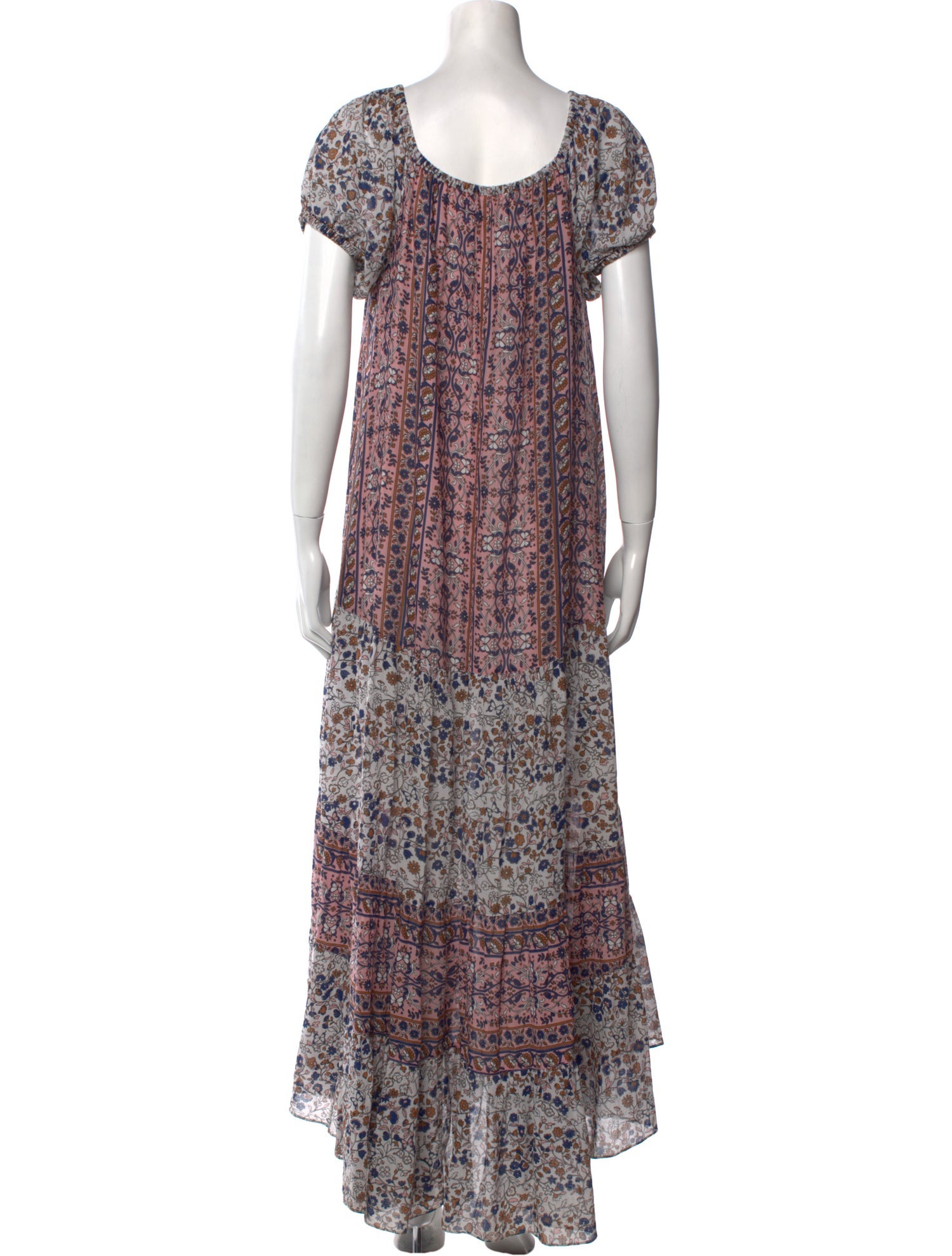 See by Chloé Floral Print Long Dress